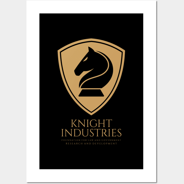 KNIGHT INDUSTRIES Wall Art by Aries Custom Graphics